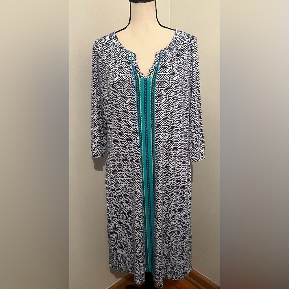 Hatley Casual Lucy Dress in Blue Women’s Size Large